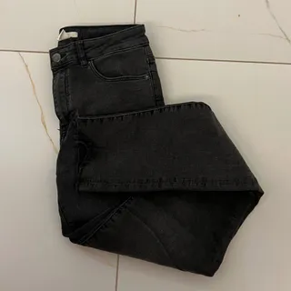 شلوار جین ذغالی H&M