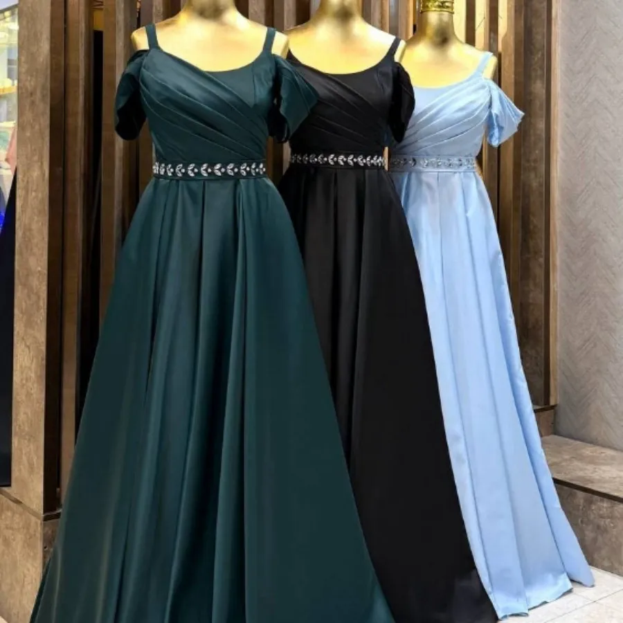 پیراهن مجلسی ساتن