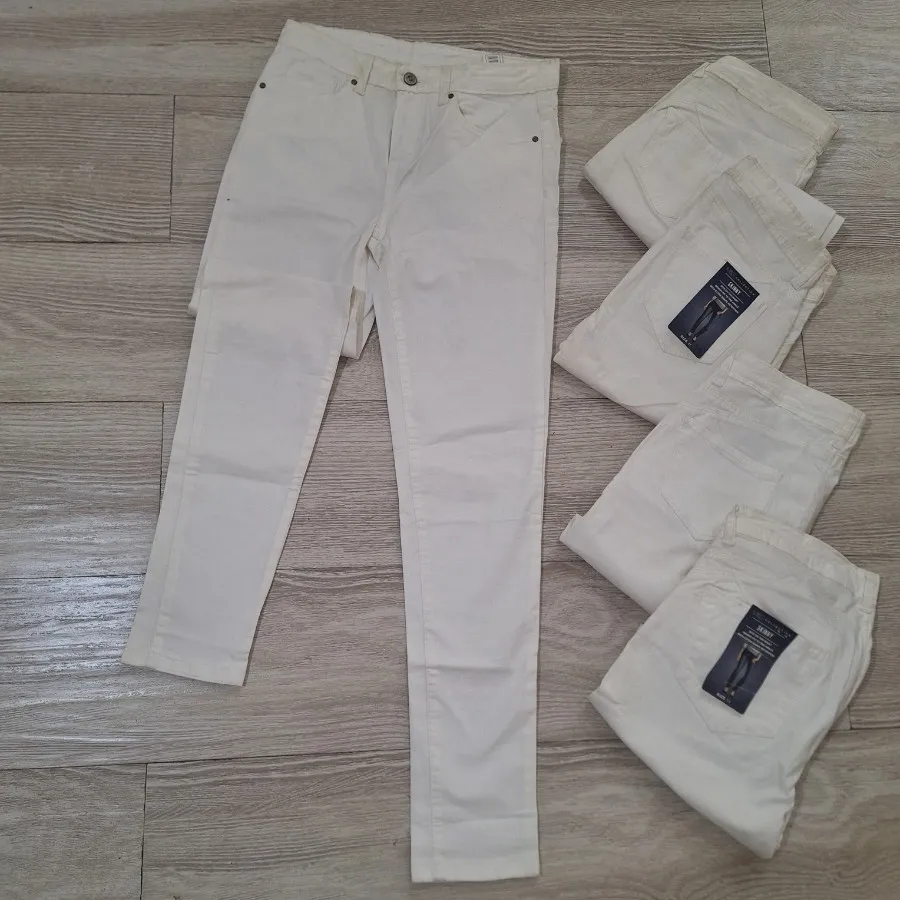 شلوار سفید رنانه