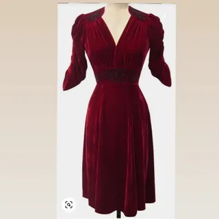 پیراهن مخمل دخترانه