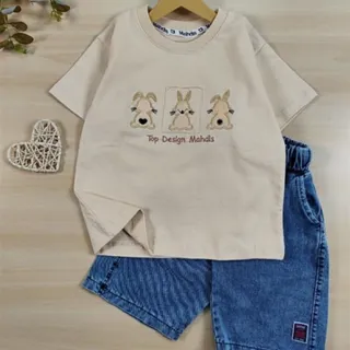 تیشرت شلوارک سه خرگوش