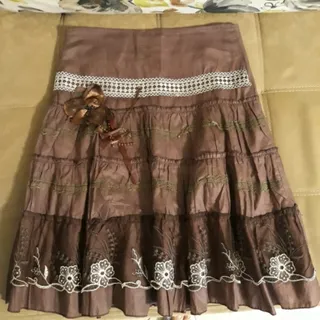 دامن چین دار شیک