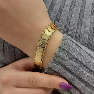 دستبند طرح سکه