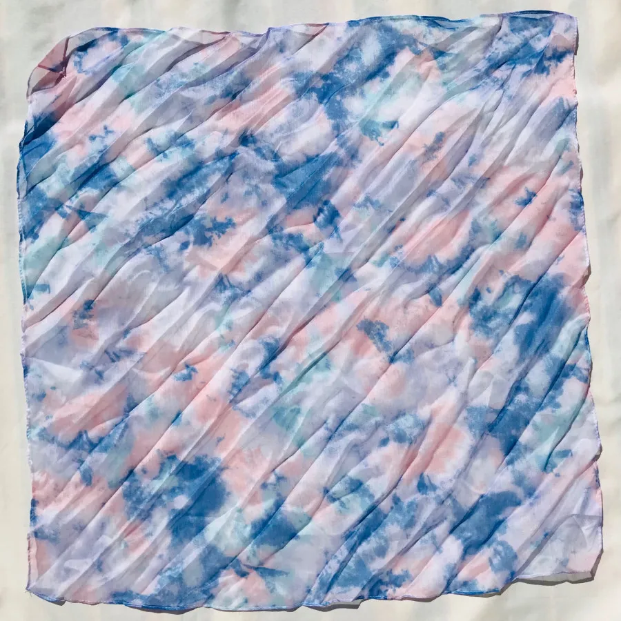 مینی اسکارف ابر و بادی