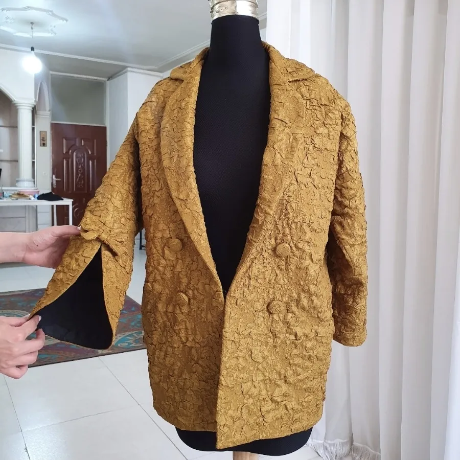 مانتو ژاکارد فانتزی