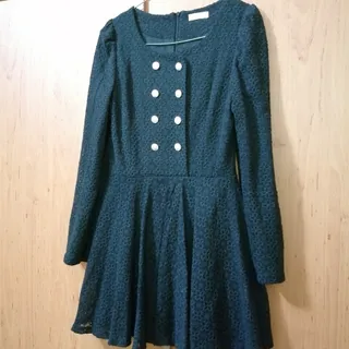 پیراهن عروسکی دانتل مشکی