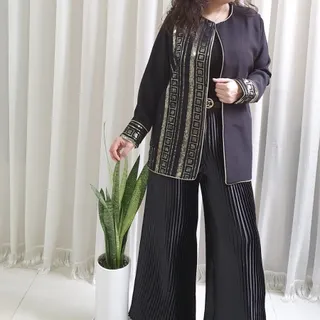 مانتو کرپ پولکدوزی