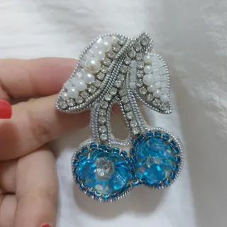 سنجاق سینه روسی جواهردوزی