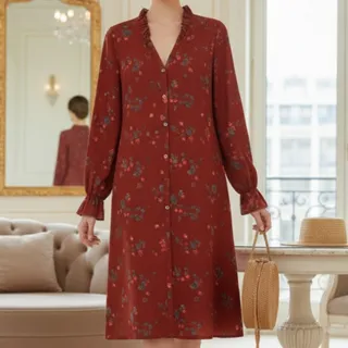 پیراهن فلورال