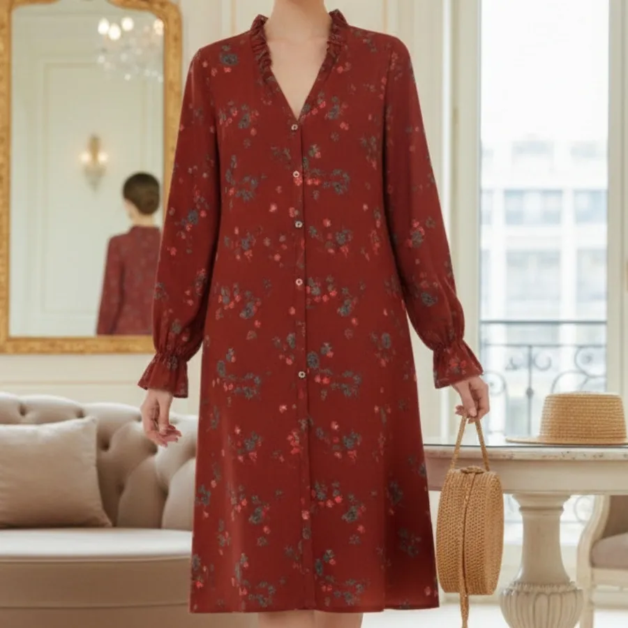 پیراهن فلورال