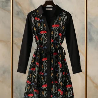 پیراهن فلورال