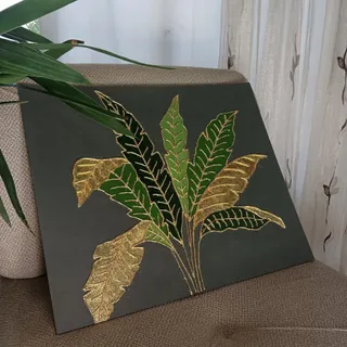 تابلو برگ دکوراتیو