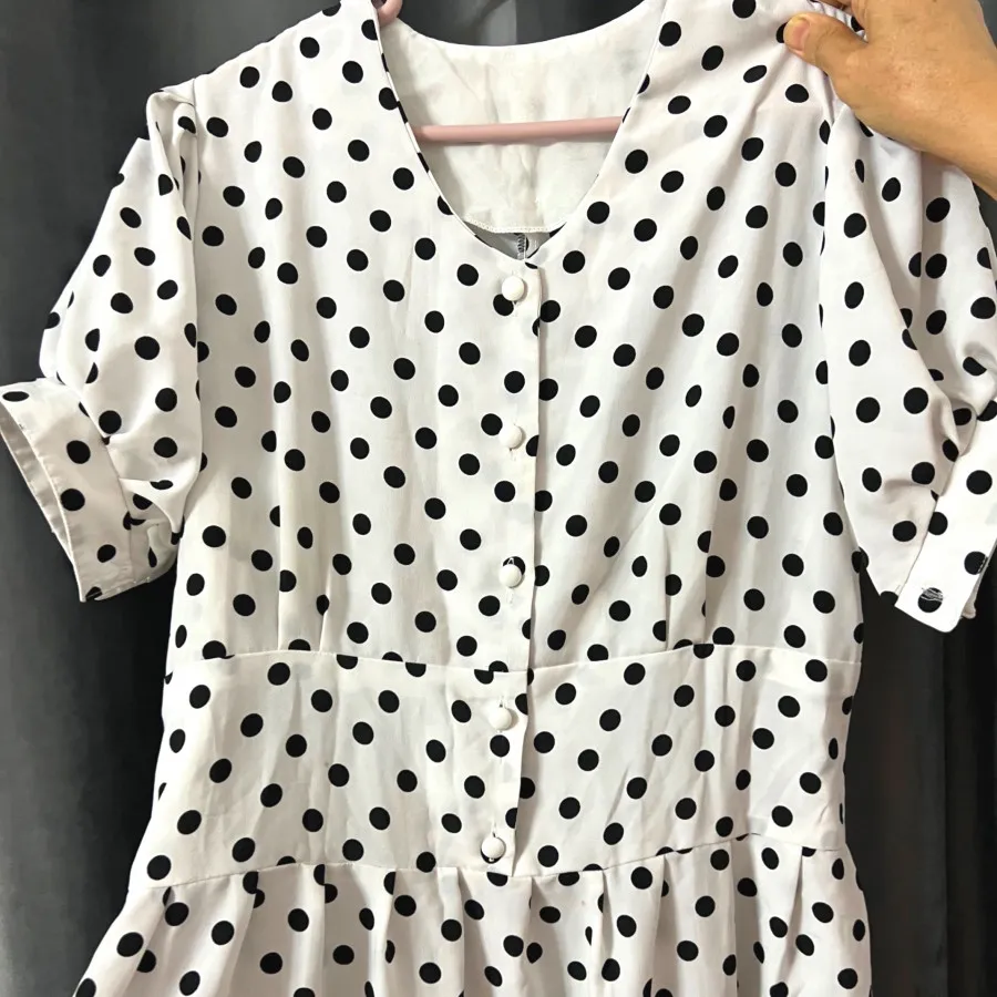 پیراهن بلند ناز توپ توپی