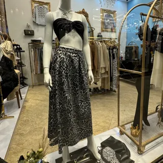 دامن پلنگی با کیفیت بالا