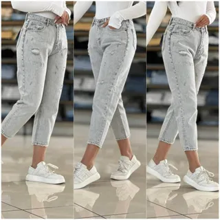 شلوار جین مام