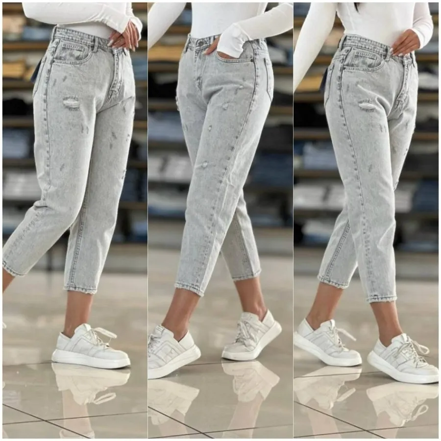 شلوار جین مام