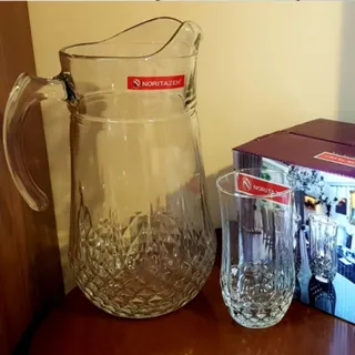 پارچ و لیوان