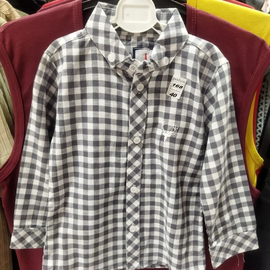 پیراهن پسرانه 4خونه