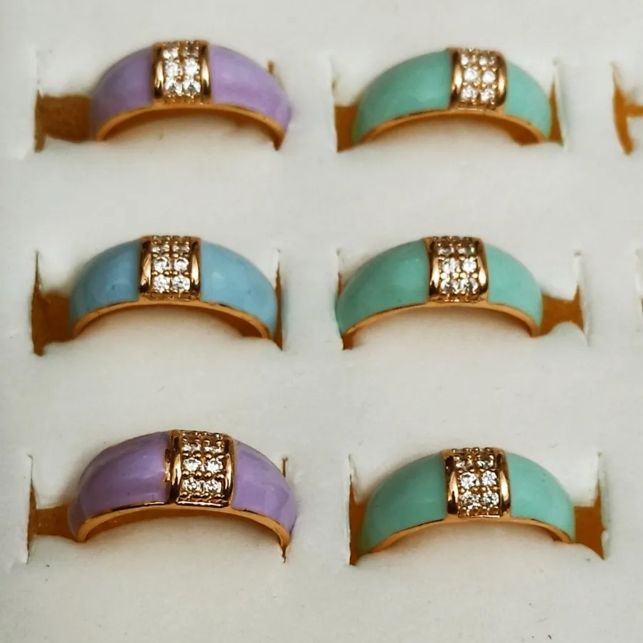 انگشترمیناکاری نگین دار