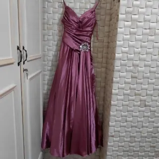 پیراهن مجلسی ساتن