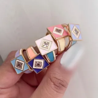 انگشتر میناکاری با کیفیت