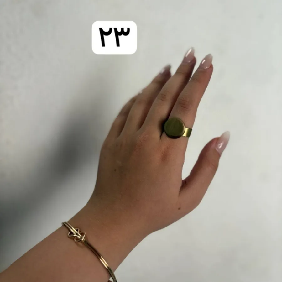 انگشتر های فول استیل و رن