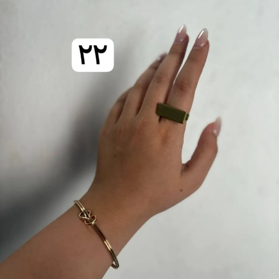 انگشتر های فول استیل و رن