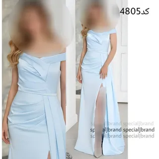 پیراهن مجلسی آبی