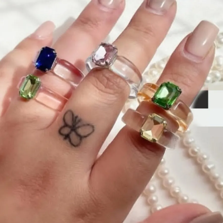 انگشتر رنگی(چانکی رینگ)