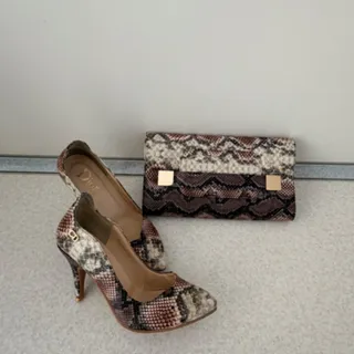 کفش مجلسی پوست ماری