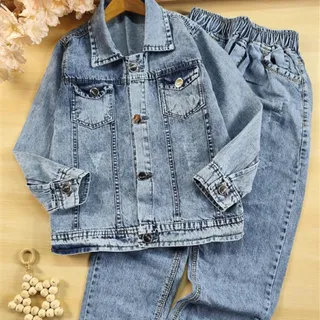 کت شلوار جین بچگانه