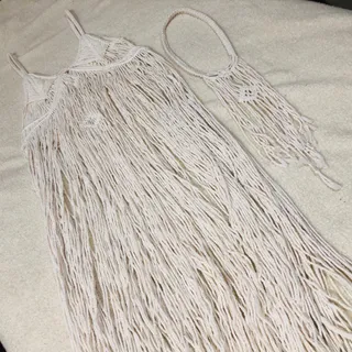 پیراهن مکرومه بوهو