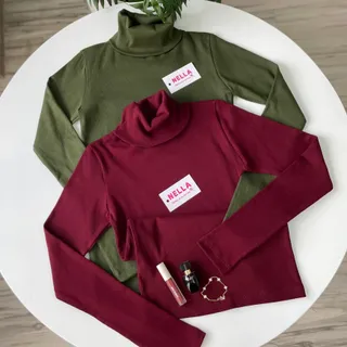 بلوز آستین بلند یقه اسکی