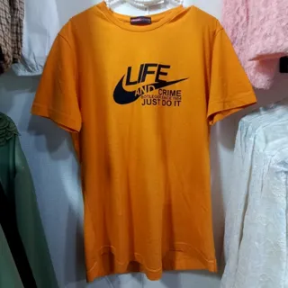 تیشرت اسپرت نارنجی نو