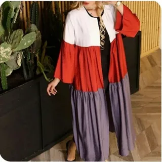 مانتو مزونی سه تیکه