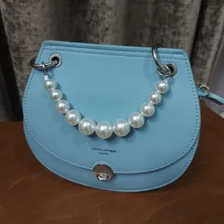 کیف دیوید جونز آبی آسمانی