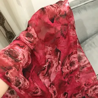 شال مجلسی شیک گل برجسته