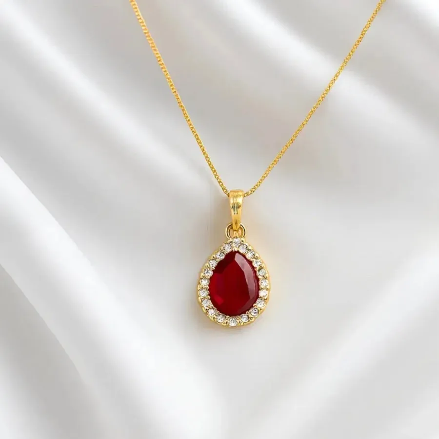 پلاک استیل اشک سرخ