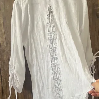 مانتو/ تونیک سفید