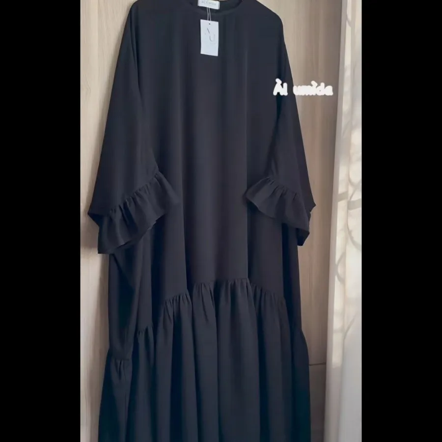 مانتو عبایی مشکی