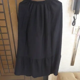 دامن نخی مشکی