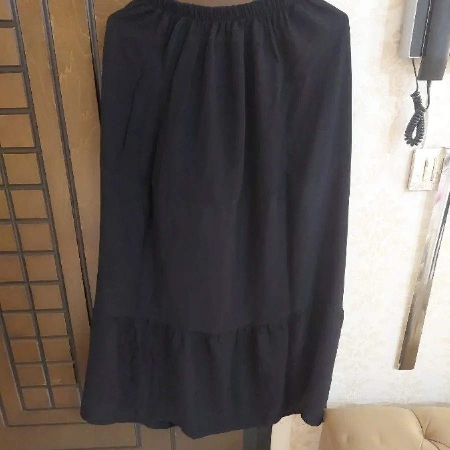 دامن نخی مشکی