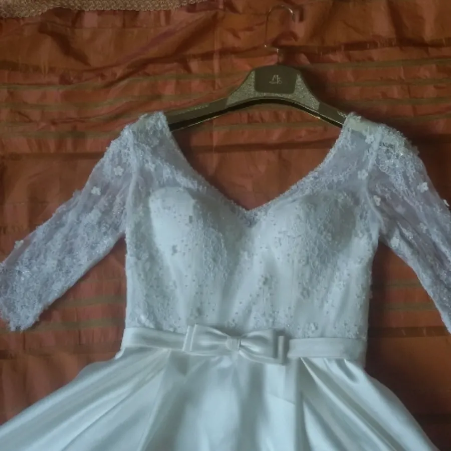 لباس عروس آستین بلند