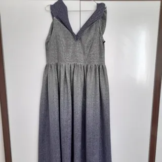 لباس بلند لمه با کمربند