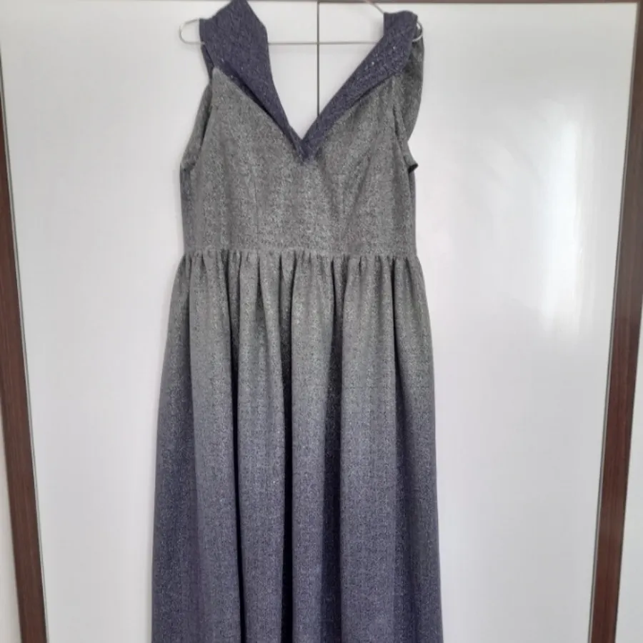 لباس بلند لمه با کمربند