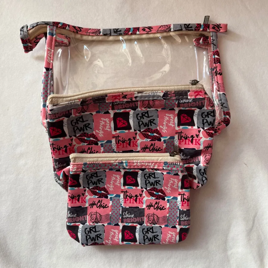 کیف اوازم ارایش 3تایی