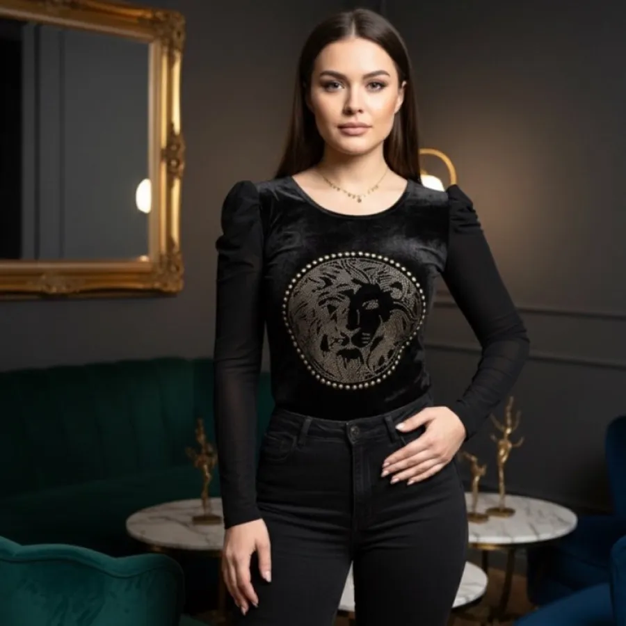 بلوز مخمل در 2طرح مختلف