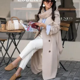 مانتو بلند بارانی