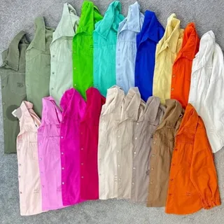 مانتو کتان پیراهن جین