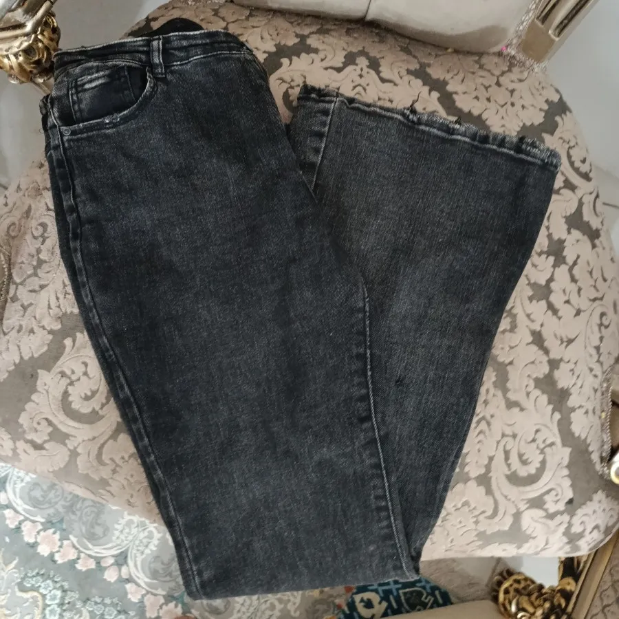 شلوار بوتکات زغالی ترک